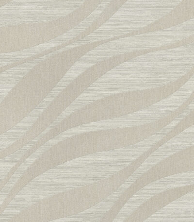 Grey vinyl non-woven wallpaper with graphical pattern