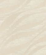 Beige vinyl non-woven wallpaper with graphical pattern