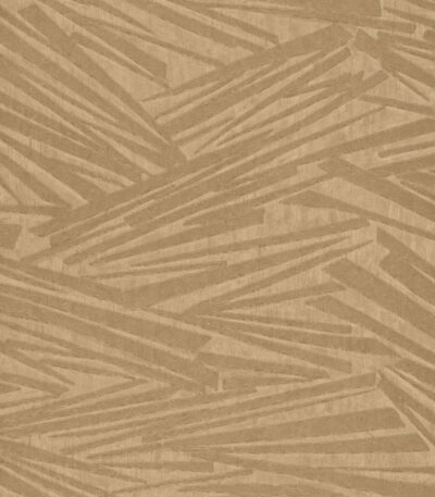 non-woven vinyl wallpaper with gold graphical pattern