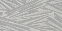 Silver vinyl non-woven wallpaper with graphical pattern