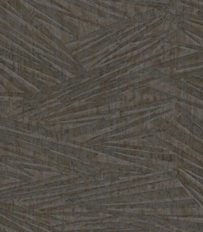 Grey vinyl non-woven wallpaper with graphical pattern