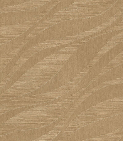 Gold graphical vinyl wallpaper on non-woven backing