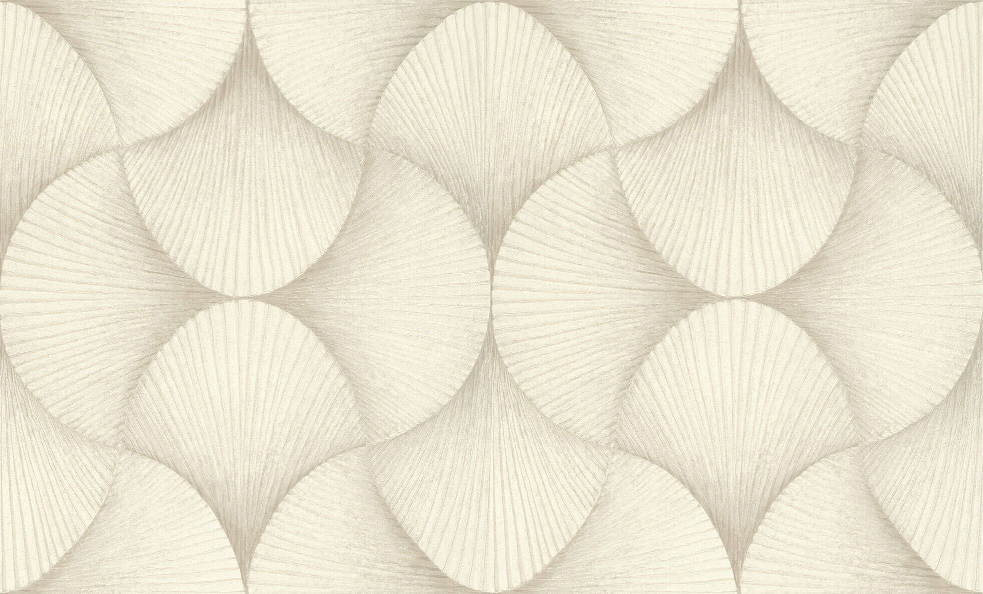 10-978216_1 Cream vinyl non-woven wallpaper with graphical pattern