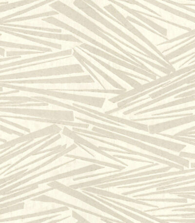 White vinyl non-woven wallpaper with graphical pattern