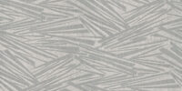 Silver non-woven vinyl wallpaper with graphical pattern