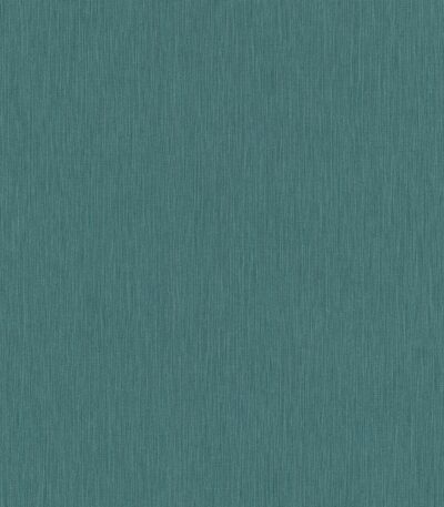Turquoise vinyl wallpaper on non-woven backing