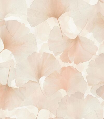 Pink vinyl wallpaper with non-woven backing and pattern
