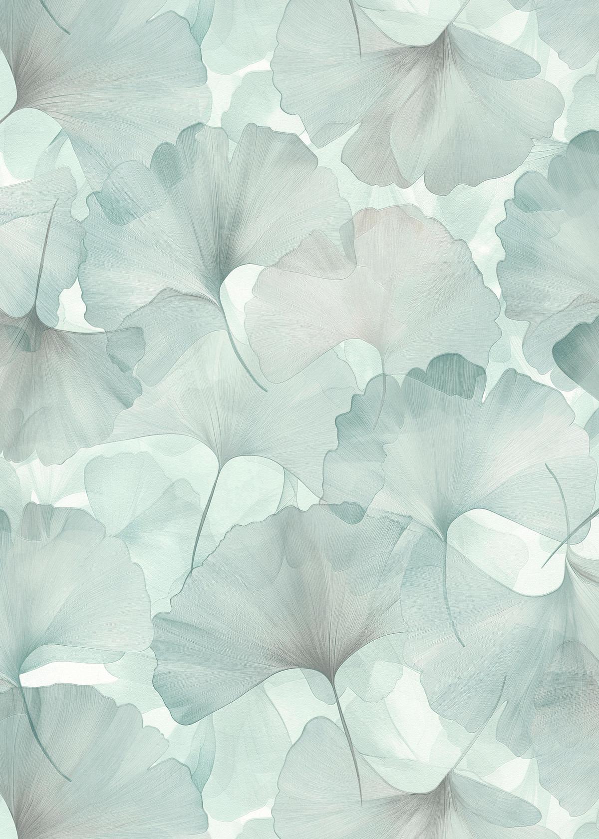 10470-18_1 Green vinyl wallpaper with non-woven backing