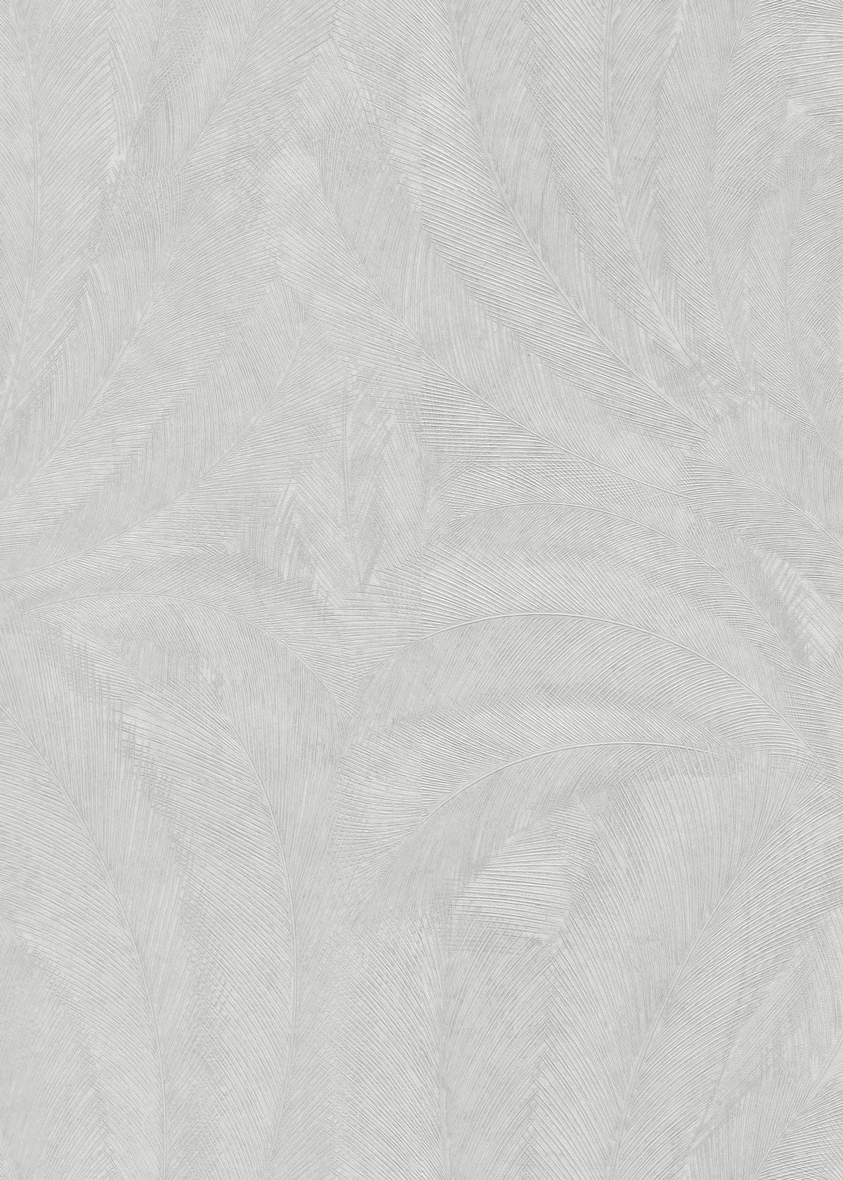 10476-31_1 White vinyl non-woven wallpaper with pattern motifs