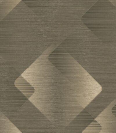 Taupe vinyl wallpaper with non-woven backing and pattern