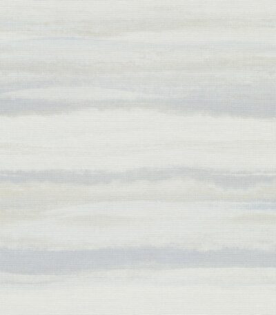 Blue non-woven vinyl wallpaper with pattern motifs