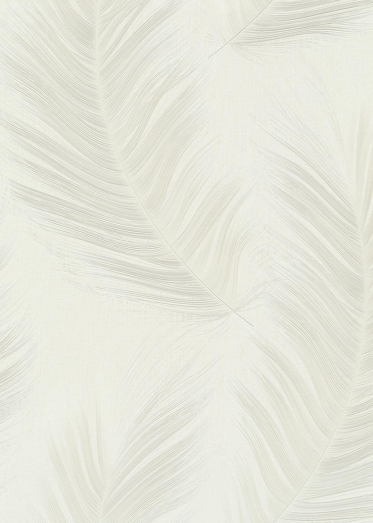 10516-02_1 Beige vinyl non-woven wallpaper with pattern motifs