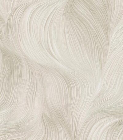 Cream vinyl wallpaper with non-woven backing