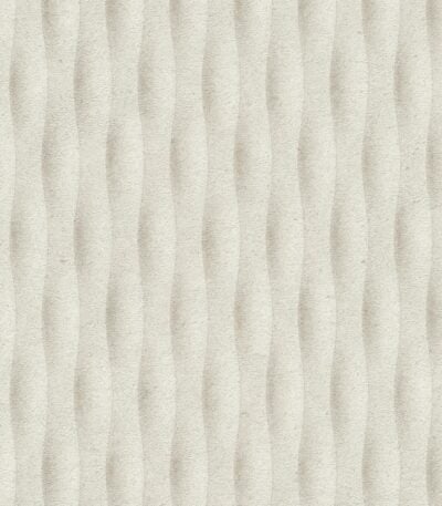Taupe vinyl non-woven wallpaper with pattern motifs