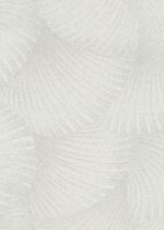 Cream vinyl non-woven wallpaper with pattern motifs