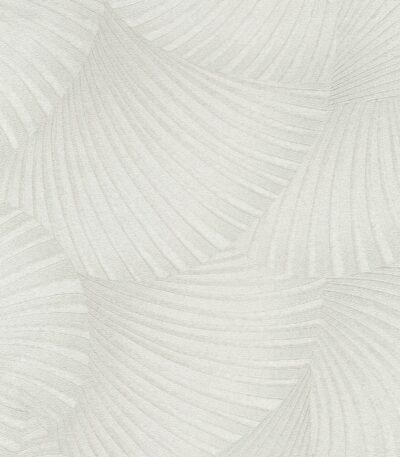 Cream vinyl non-woven wallpaper with pattern motifs