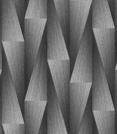 Silver vinyl wallpaper on non-woven backing with pattern