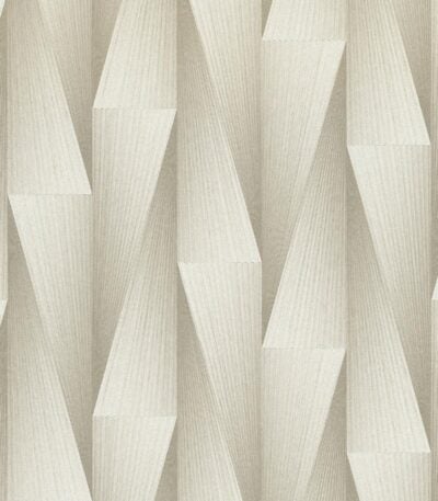 Cream vinyl wallpaper with non-woven backing