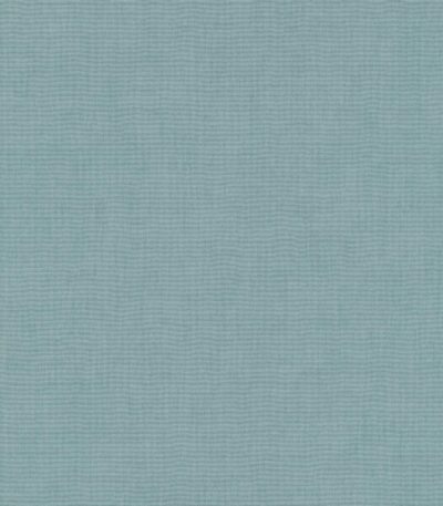 Blue vinyl wallpaper with non-woven backing
