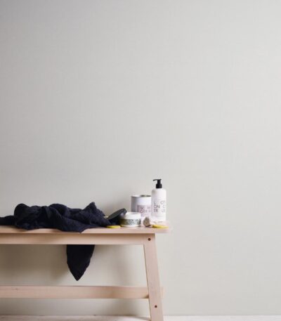 White non-woven vinyl wallpaper free match design