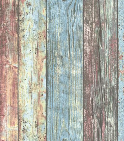 Colorful non-woven vinyl wallpaper with vibrant design