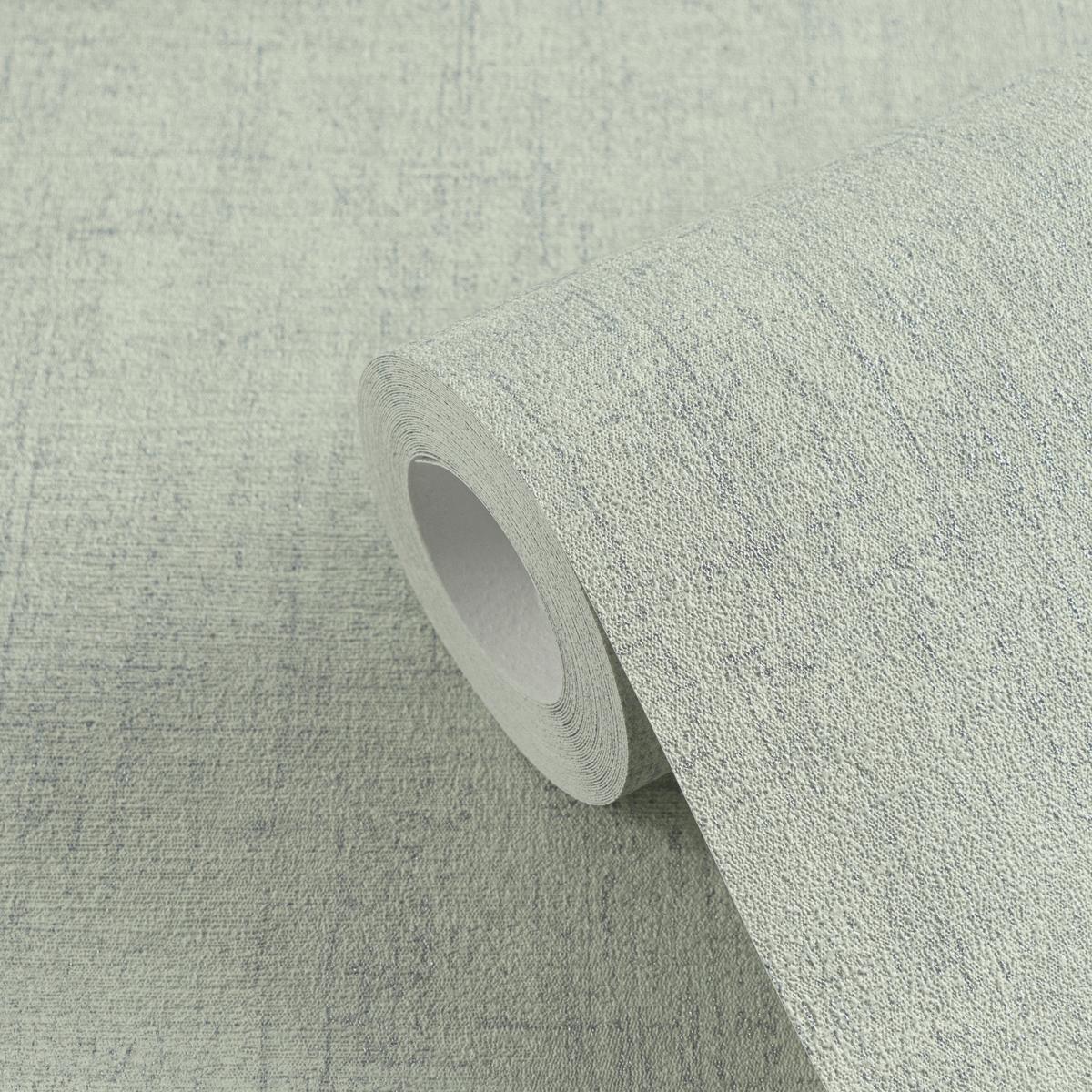 322619_1 Green non-woven vinyl wallpaper with art pattern