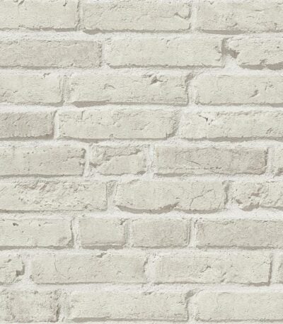 Gray non-woven vinyl wallpaper with subtle pattern