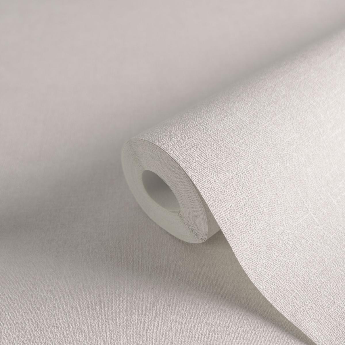 367206_1 Non-woven vinyl wallpaper in creme tone