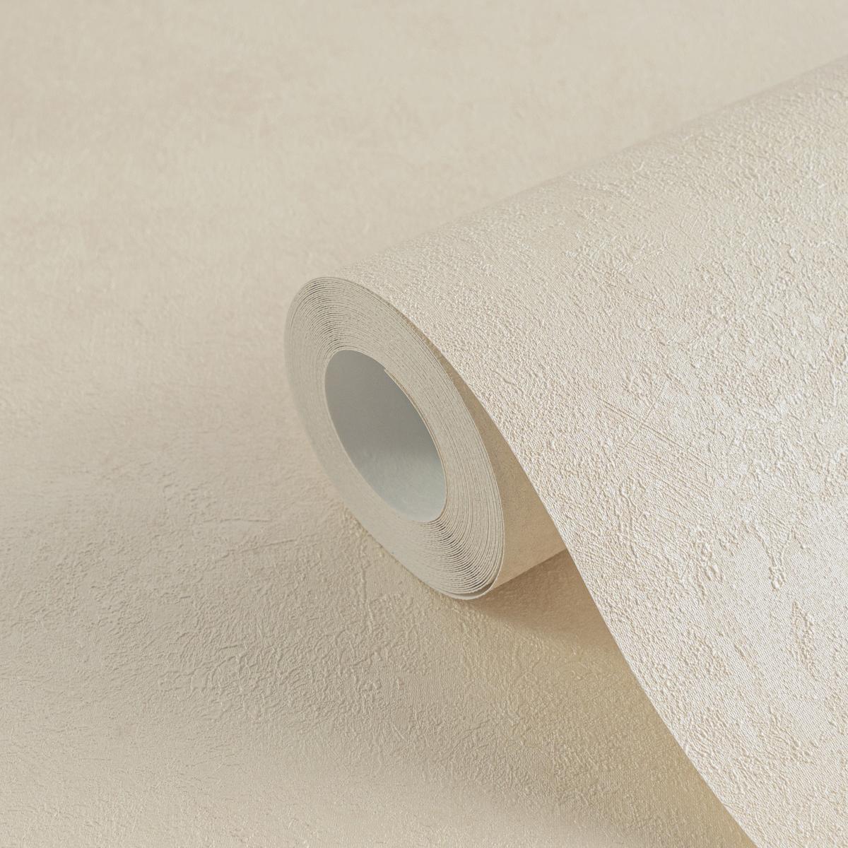 369249_1 Beige non-woven vinyl wallpaper with urban design