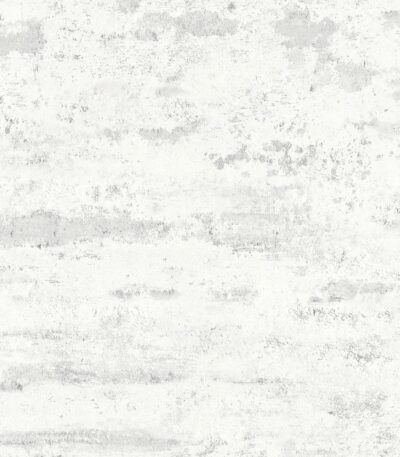White non-woven vinyl wallpaper with subtle pattern