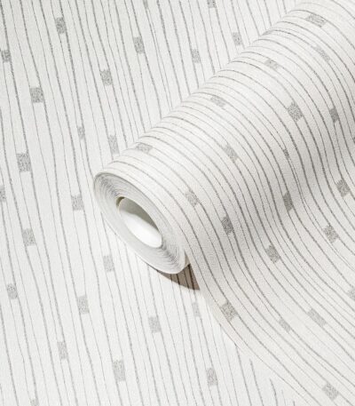 cream non-woven vinyl wallpaper with subtle texture