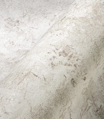 Gray non-woven vinyl wallpaper with modern design