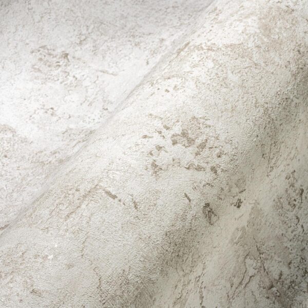 Gray non-woven vinyl wallpaper with modern design