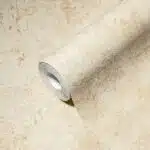 Non-woven beige vinyl wallpaper in neutral tone