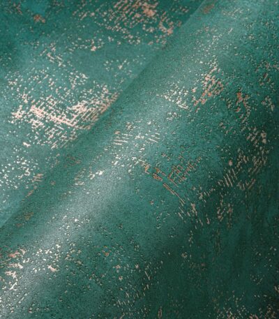 Green non-woven vinyl wallpaper for living room