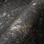 Black non-woven vinyl wallpaper for modern interiors