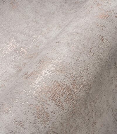 Gray non-woven vinyl wallpaper for modern interiors
