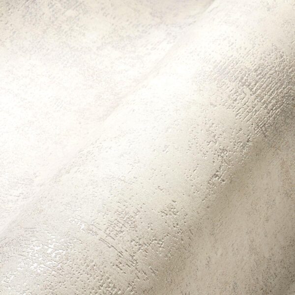 Cream non-woven vinyl wallpaper with soft texture
