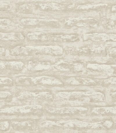 Light brown non-woven vinyl wallpaper with natural texture