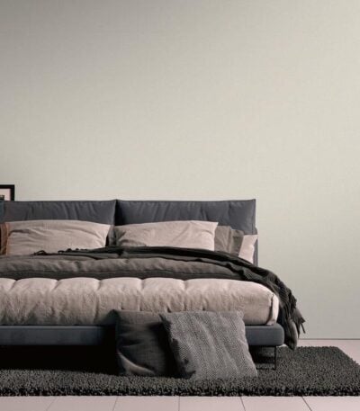 Beige non-woven vinyl wallpaper with warm tone