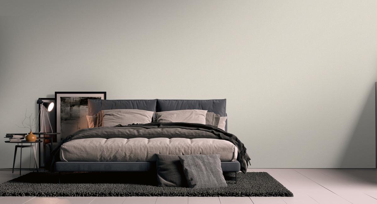 392164_1 Beige non-woven vinyl wallpaper with warm tone