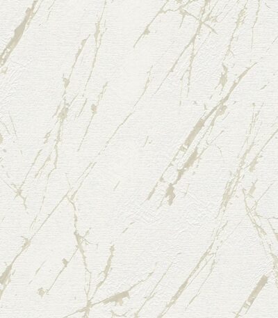 White non-woven vinyl wallpaper with subtle texture