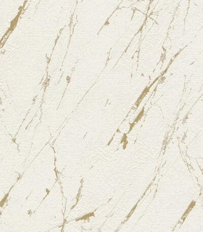 Beige non-woven vinyl wallpaper with subtle pattern