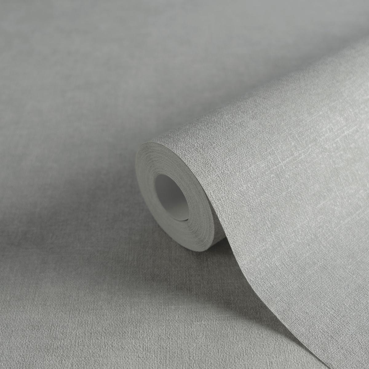 395658_1 Grey non-woven vinyl wallpaper with modern pattern