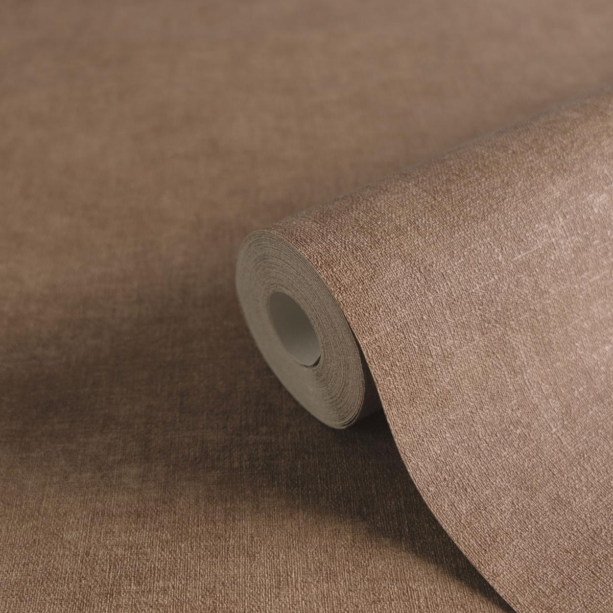 395668_1 Brown non-woven vinyl wallpaper with metropolitan design