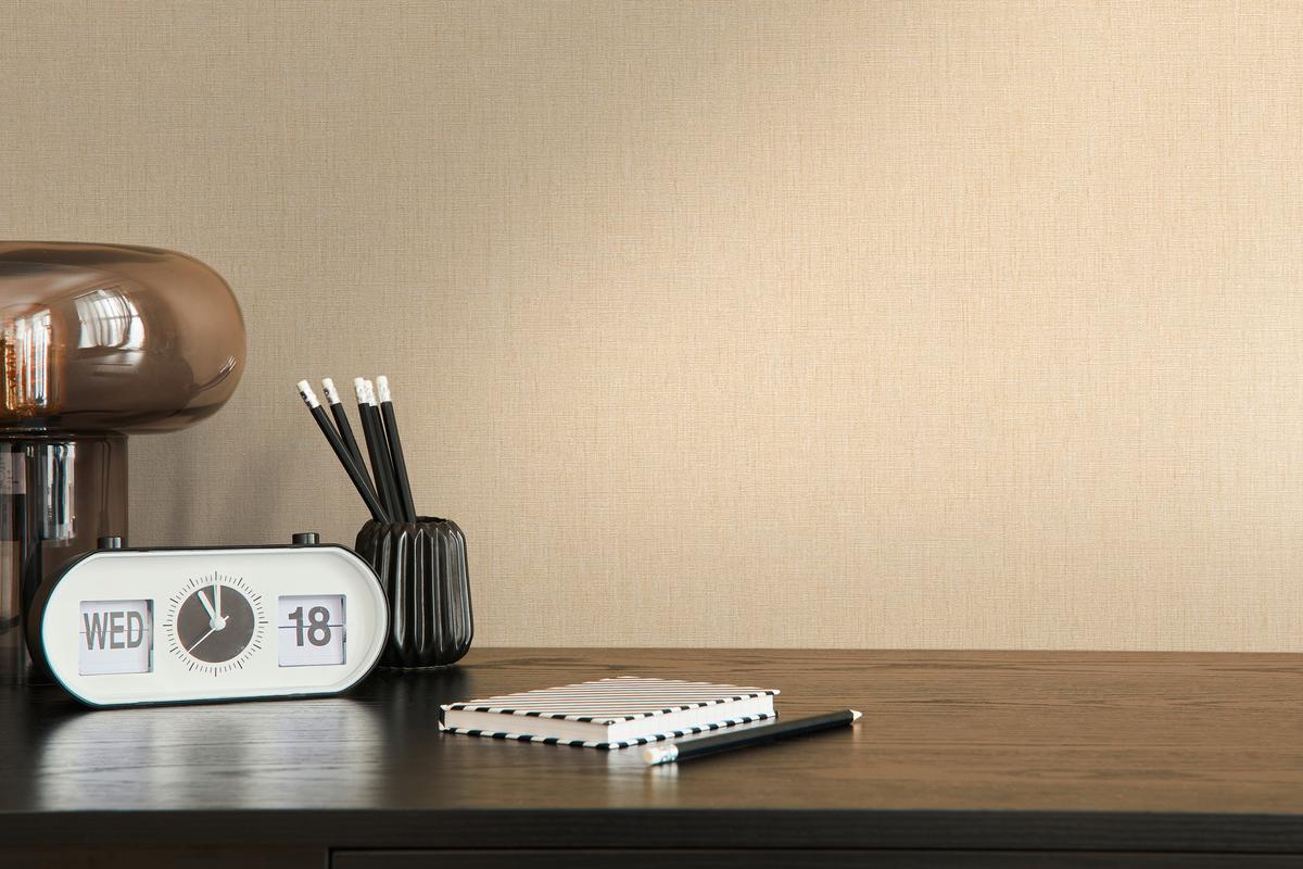 396518_1 Beige non-woven vinyl wallpaper Stories of Life