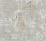 Vinyl non-woven wallpaper in gray with elegant design