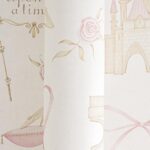 Non-woven beige wallpaper with vinyl surface and straight match
