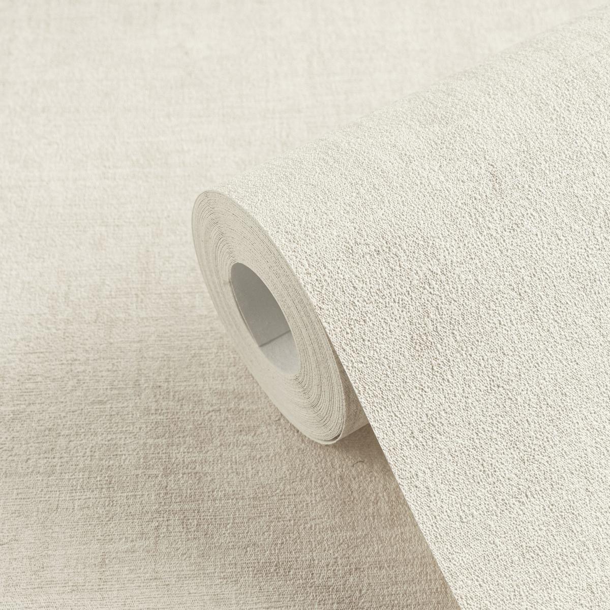 790442_1 Beige non-woven vinyl wallpaper with free match design