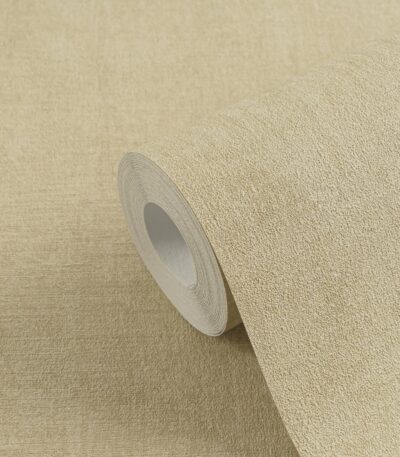 Brown non-woven vinyl wallpaper with free match design